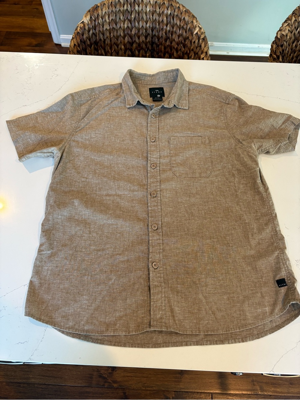 Sitka Hemp Blend button down shirt